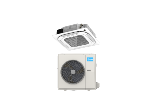 Midea MCD1-36HRFN8-W-SP kazettás split (R32, 10,6 kW, breezeless funkcióval)
